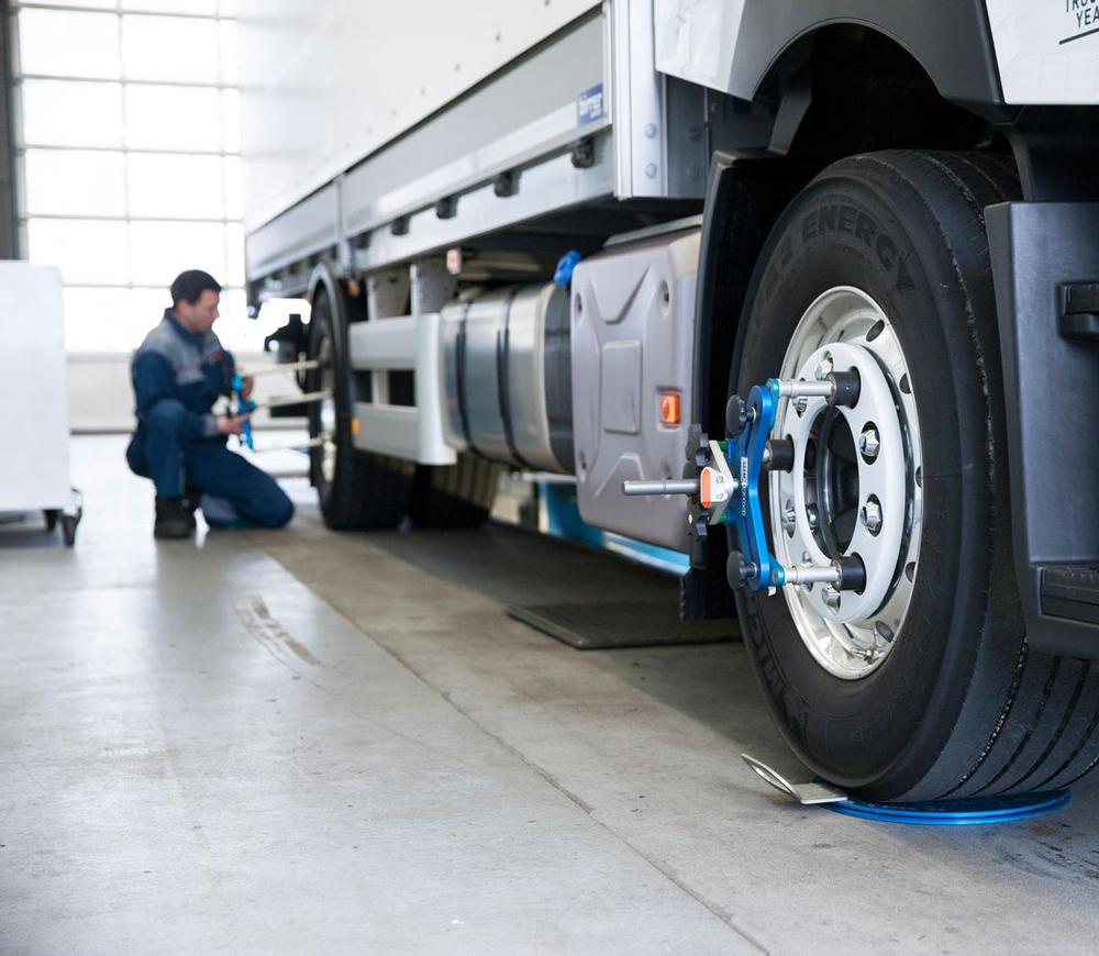 Digitale Fahrwerksvermessung